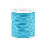 Knyttesnor - Nylonsnor. 0.8 mm. 50 meter. Lyseblå